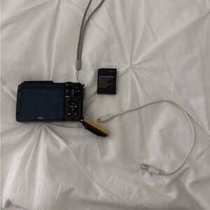 Nikon Black Digital Camera with Accessories